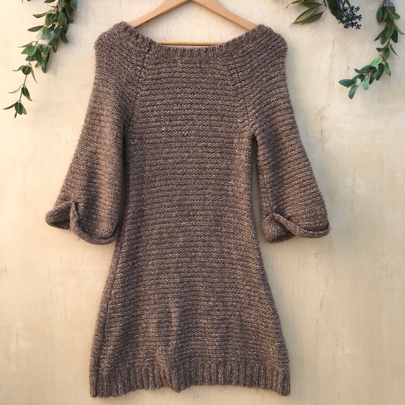 If It Were Me Long Sleeve Sweater Dress - Picture 7 of 8